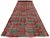 Red Mid 20th Century Vintage Turkish Sivas Runner - 02'09 x 11'03 For Sale - Image 8 of 10