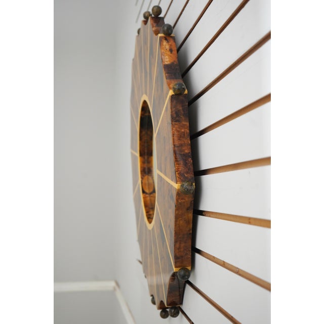 Age: Approx: 20 Years Old Details: High Quality Construction Nice Inlay Work Throughout Gorgeous Decorator Mirror...