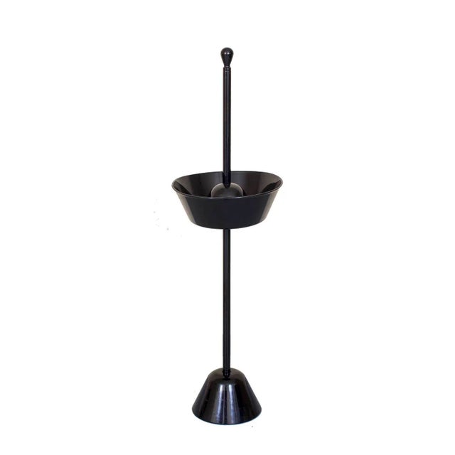 Black Ashtray by Achille Castiglioni for Zanotta, 1970s For Sale - Image 8 of 8