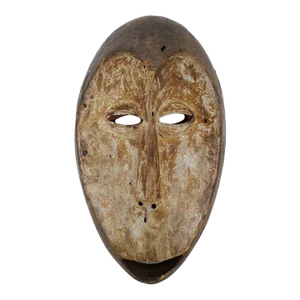 Original Vintage Mid 20th Century Lega Mask