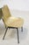 Iconic molded plastic side chairs from German manufacturer Hiller. The chair has been repainted to gold. The structure of...
