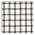 Sample - Schumacher X Vogue Living Pauline Check Casement Fabric in Black For Sale
