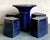 Mid-Century Modern Vintage Italian Glazed Ceramic Table and Stools - Set of 5 For Sale - Image 3 of 10