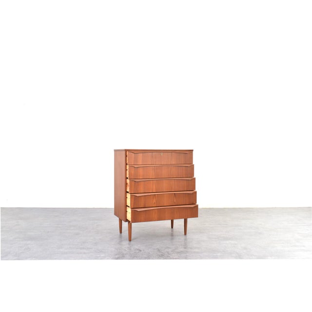 Mid-Century Modern Danish Teak Chest of Drawers, 1960s For Sale - Image 4 of 16