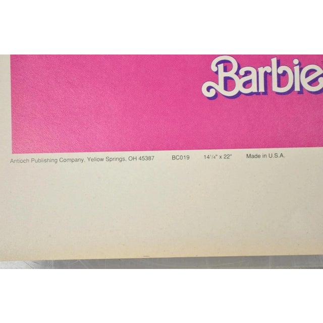 Vintage 1989 Barbie Mattel Original Pink Paper Book Covers Nos - Many Available For Sale - Image 11 of 12
