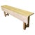 Gold Long Extending Pine Dining Table, 1980 For Sale - Image 8 of 8