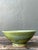 Green Vintage Studio Pottery Green Bowl For Sale - Image 8 of 15
