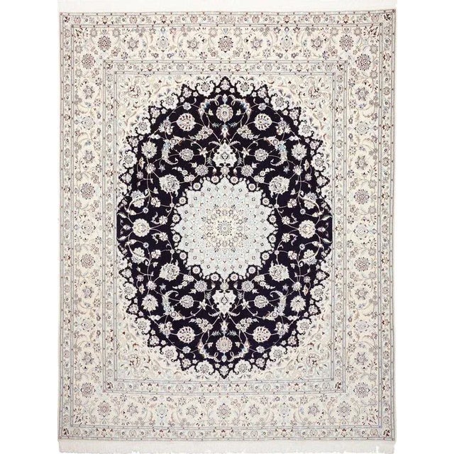 Nain Rug with Floral Pattern For Sale - Image 11 of 11
