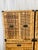 Vintage Pair of Woven Rattan Chest on Chest Dressers Boho Chic Campaign Style For Sale - Image 4 of 15
