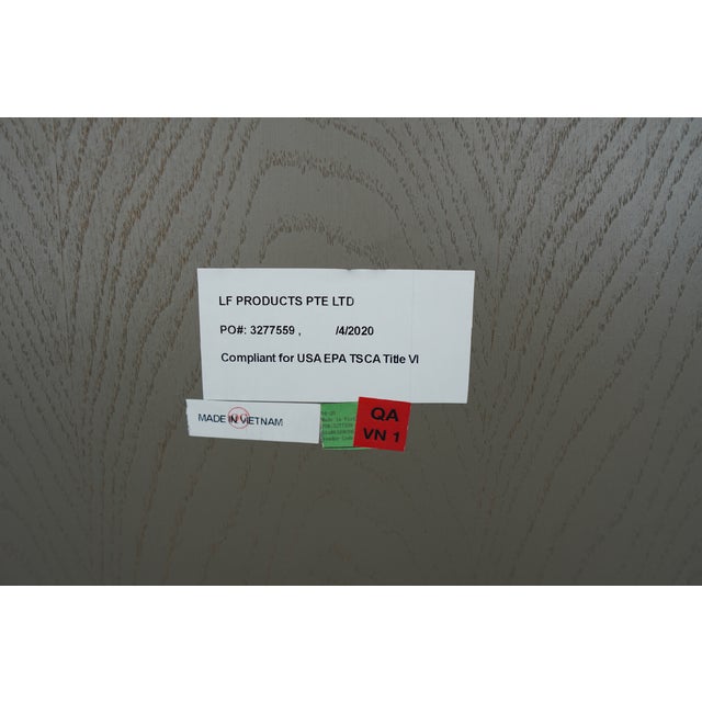 Restoration Hardware Herringbone 4-Door Media Console For Sale - Image 11 of 14