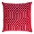 Vanderbilt Velvet Pillow Cover in Fuchsia, 20x20 Pillow For Sale