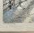 Rare Blendon Reed Campbell Covered Bridge Winchester Nh Winter Monotype Painting For Sale In Boston - Image 6 of 12