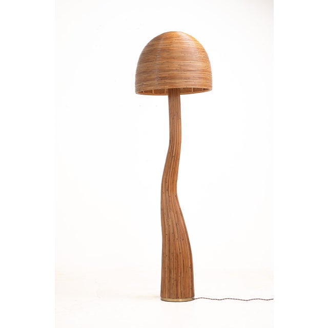 Not Yet Made - Made To Order Shroom 003 Pencil Reed Floor Lamp For Sale - Image 5 of 7