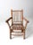 Brown Old Hickory Chair For Sale - Image 8 of 12