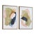 Kenneth Ludwig Chicago Abstract Afternoon Framed Canvases Set/2 For Sale - Image 4 of 7