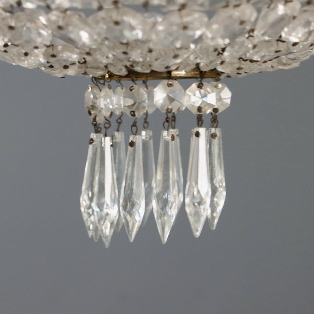 Hot Air Balloon Chandelier in Metal and Glass For Sale - Image 4 of 11