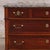Brown 19th Century Louis XVI 3 Drawer Chest With Grey Marble Top For Sale - Image 8 of 8