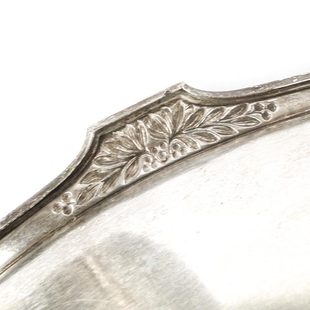 Metal Art Nouveau German Bowl from WMF, 1900s For Sale - Image 7 of 14