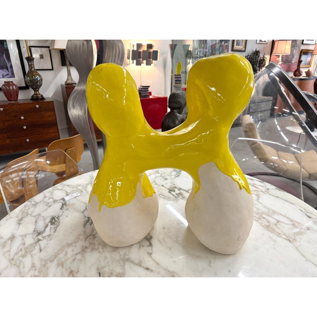 Late 20th Century Fabulous Large Abstract Stoneware Pottery For Sale - Image 12 of 16
