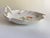 Leaf-Shaped Bowl with Floral Bouquet, Scattered Flowers and Gilt Rim from Meissen, 1990s For Sale - Image 6 of 11