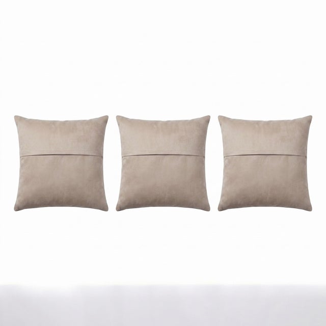 Turkish Wool Rug Pillow Cover 20'' X 20'' - Set of Three For Sale - Image 4 of 4