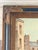 Large Vintage Parisian Street Scene Oil Painting of Victorian Woman in Ornate Gilt Frame For Sale In Charlotte - Image 6 of 17