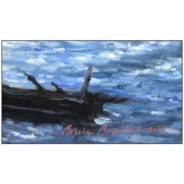 Contemporary Mid 20th Century Impending Storm, Bruce Braithwaite For Sale - Image 3 of 4