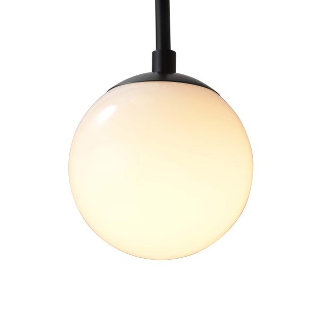 2020s Duo Modern Contemporary Wall Sconce - Matte Black, Plug-In For Sale - Image 5 of 6