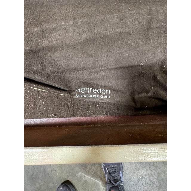 Henredon Goatskin Cabinets - A Pair For Sale - Image 11 of 11