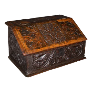 1700's Antique Verger's Bible Box
