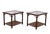 Chinese Chippendale Faux Bamboo Side Tables, 1970s, Set of 2 For Sale - Image 9 of 9