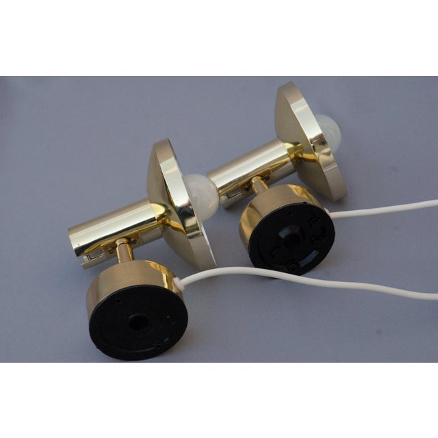 Metal Model 295L Wall Lamps by Hans-Agne Jakobsson for Hans-Agne Jakobsson AB, 1980s, Set of 2 For Sale - Image 7 of 10
