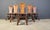 1970s Vintage Oak Brutalist Chairs, 1970s, Set of 6 For Sale - Image 5 of 12