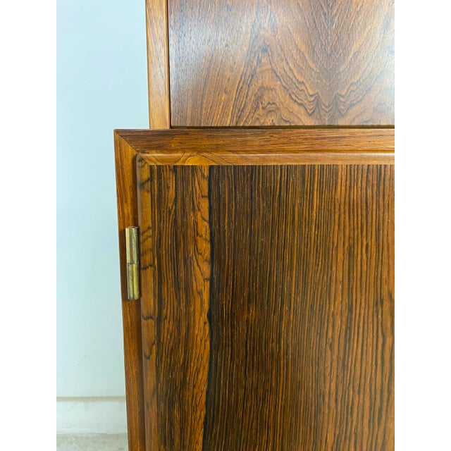 Wood Mid 20th Century Danish Mid Century Rosewood Secretary Desk by Paul Hundevad For Sale - Image 7 of 13