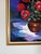Red Bruno Perino “Coquelicots” (Amapolas) Still Life Oil on Canvas Painting, Framed For Sale - Image 8 of 11