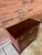 Chestnut Vintage Drexel Heritage Mahogany Slide Top Rolling Dry Bar Buffet Server Credenza For Sale - Image 8 of 9