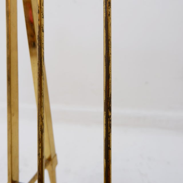 Neoclassical Brass Magazine Rack from Maison Jansen, 1940 For Sale - Image 12 of 15