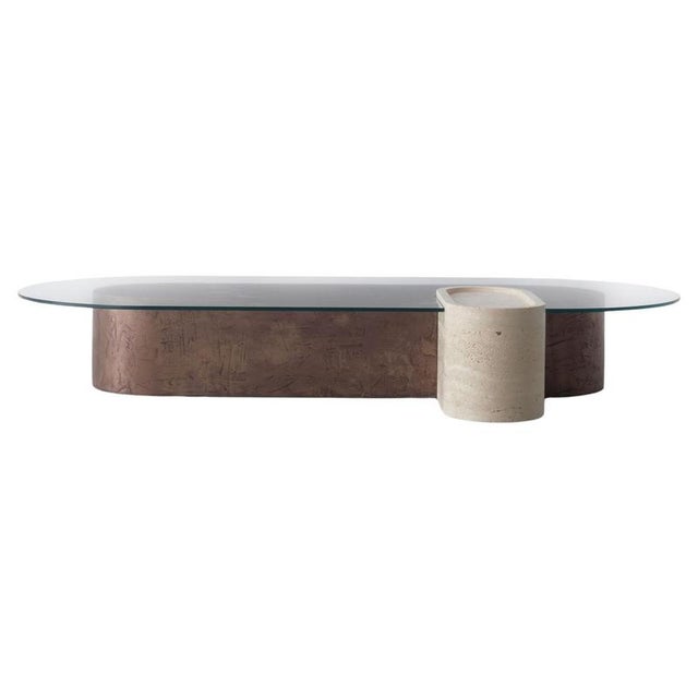 Copper Saturnia Coffee Table by Somaschini For Sale - Image 8 of 8