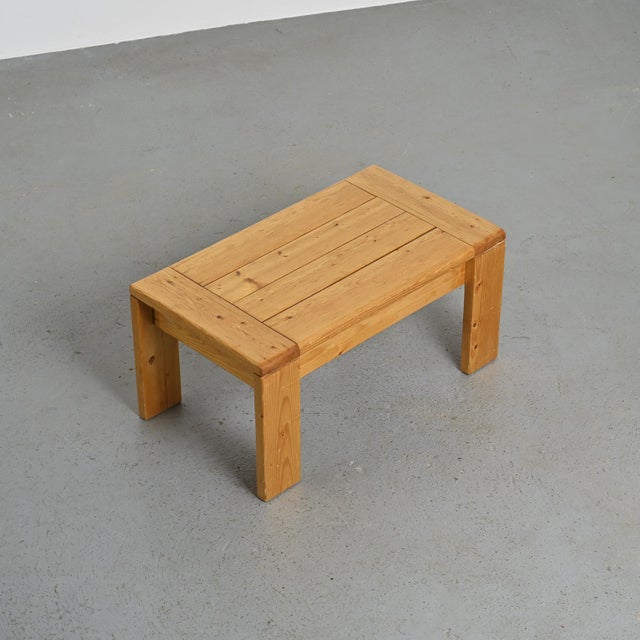 French Coffee Table from Les Arcs, 1970s For Sale - Image 6 of 10