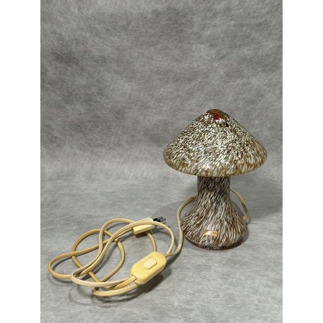 Waxcap Mushroom Table Lamp by Monica Backström for Kosta Boda, Sweden, 1970s For Sale - Image 9 of 12