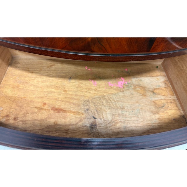 Thomasville Mahogany Chippendale Three-Drawer Nightstands Bedside Chests - Pair For Sale - Image 12 of 15