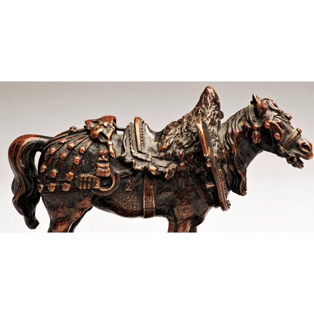 1860s Exceptional Bronze Draft Horse by Pierre Jules Mêne (French, 1810