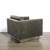 Metal Pair of Mid-Century Biscuit Tufted Cube Chairs W/ Chrome Wrapped Base in Mohair For Sale - Image 7 of 10
