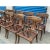Klismos Style Solid Walnut Dining Chairs -Set of 10 For Sale - Image 4 of 8