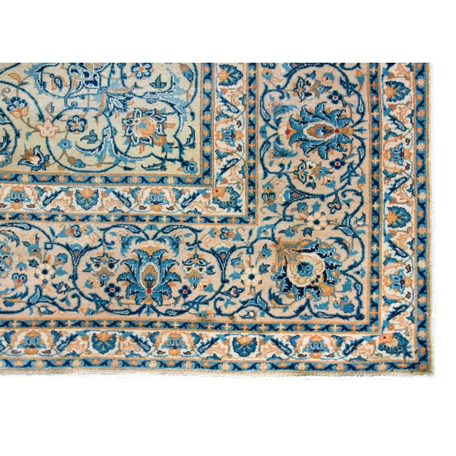 Early 20th Century Persian Kashan Rug For Sale - Image 11 of 14
