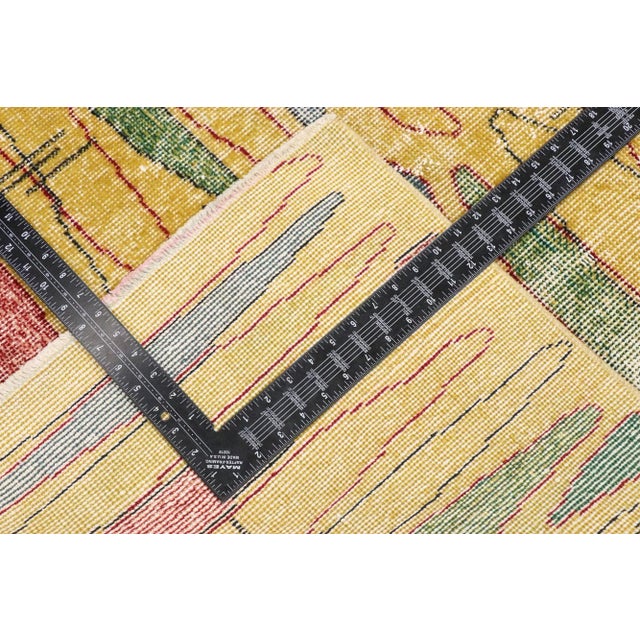 Zeki Muren Vintage Turkish Sivas Rug, 03'08 X 06'06 For Sale In Dallas - Image 6 of 10