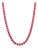VRJewels Luxury 50.19 Ct Ruby & 3.06 Ct Diamond Tennis Necklace in 14k Yellow Gold For Sale