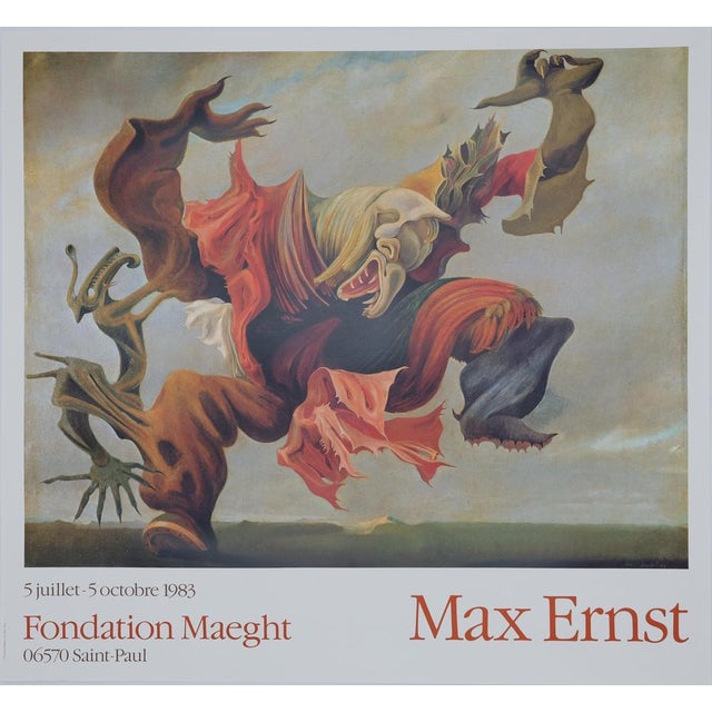 The Angel of the Hearth Poster after Max Ernst For Sale - Image 10 of 10