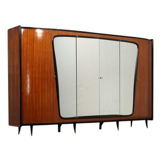 Mid-Century Wardrobe Cabinet, 1960s For Sale
