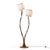 Rattan Floor Lamp Calyx - Handcrafted Natural Pencil Reed Tall Standing Lamp For Sale - Image 4 of 14